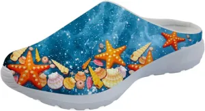Forchrinse South Indian African Slip on Walking Mule for Men Women Slipper Garden Clog Nursing Shoes Breathable