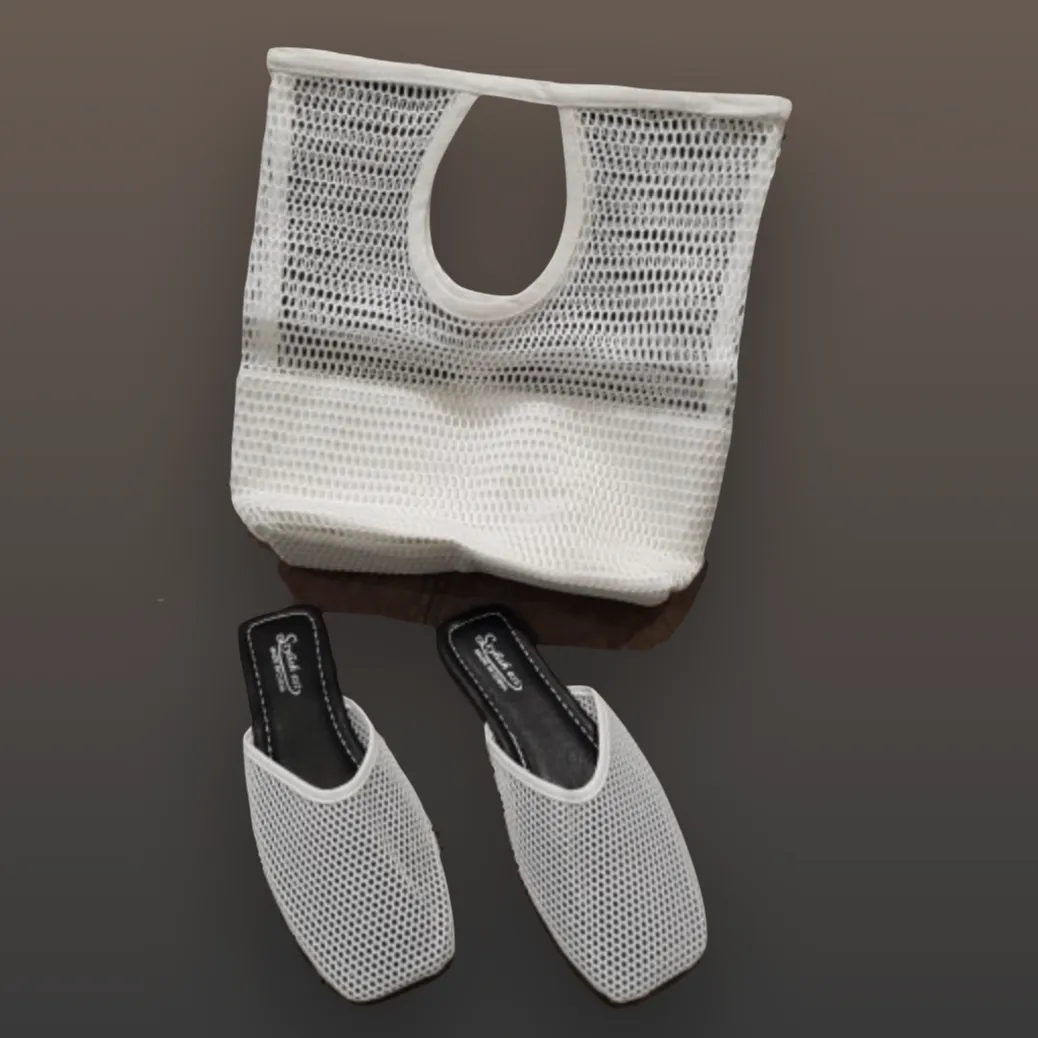 Franchi Mesh Mule Slippers - 3 Colors