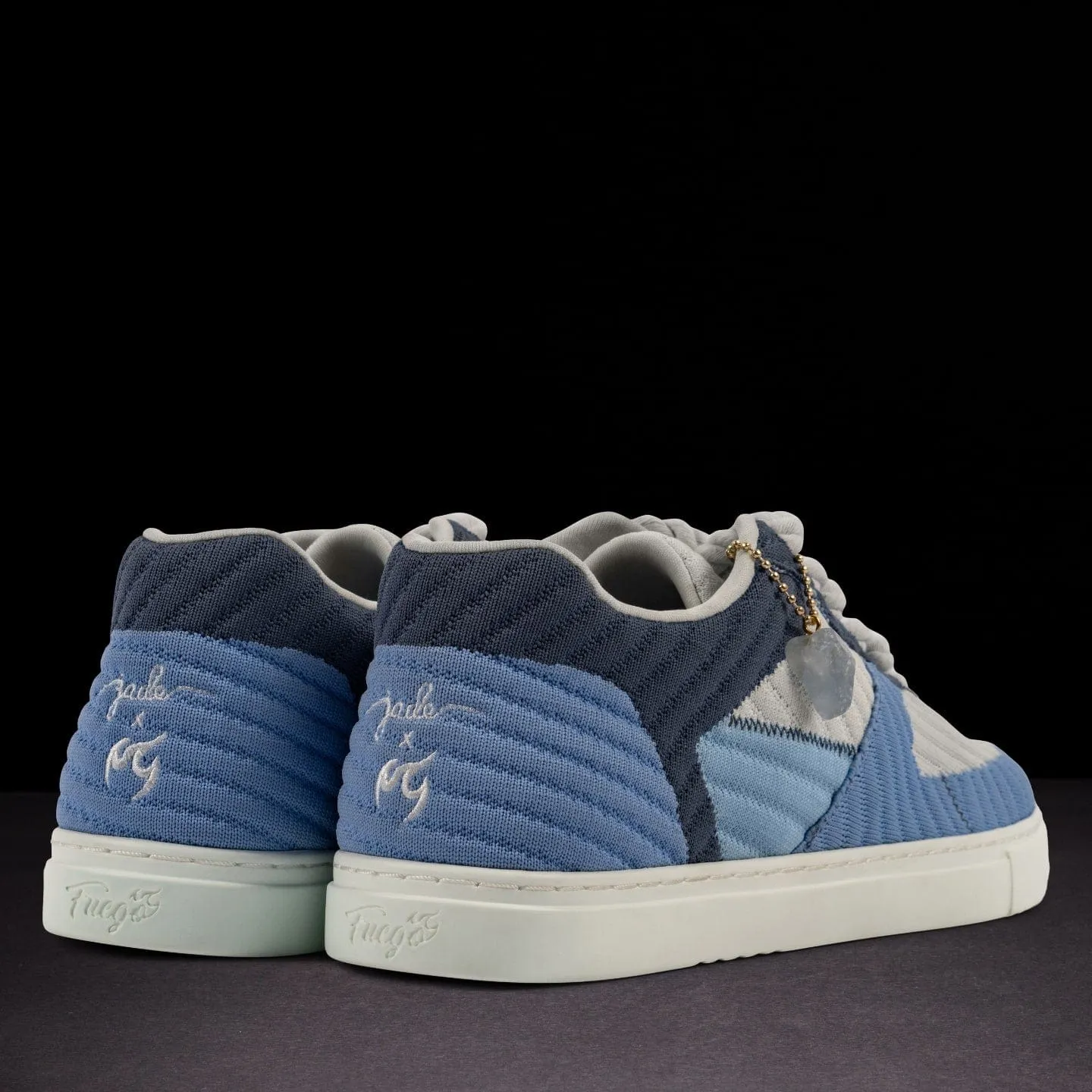 Fuego Sneakers Blue Jade Low-top Performance Low-Tops for Dancers
