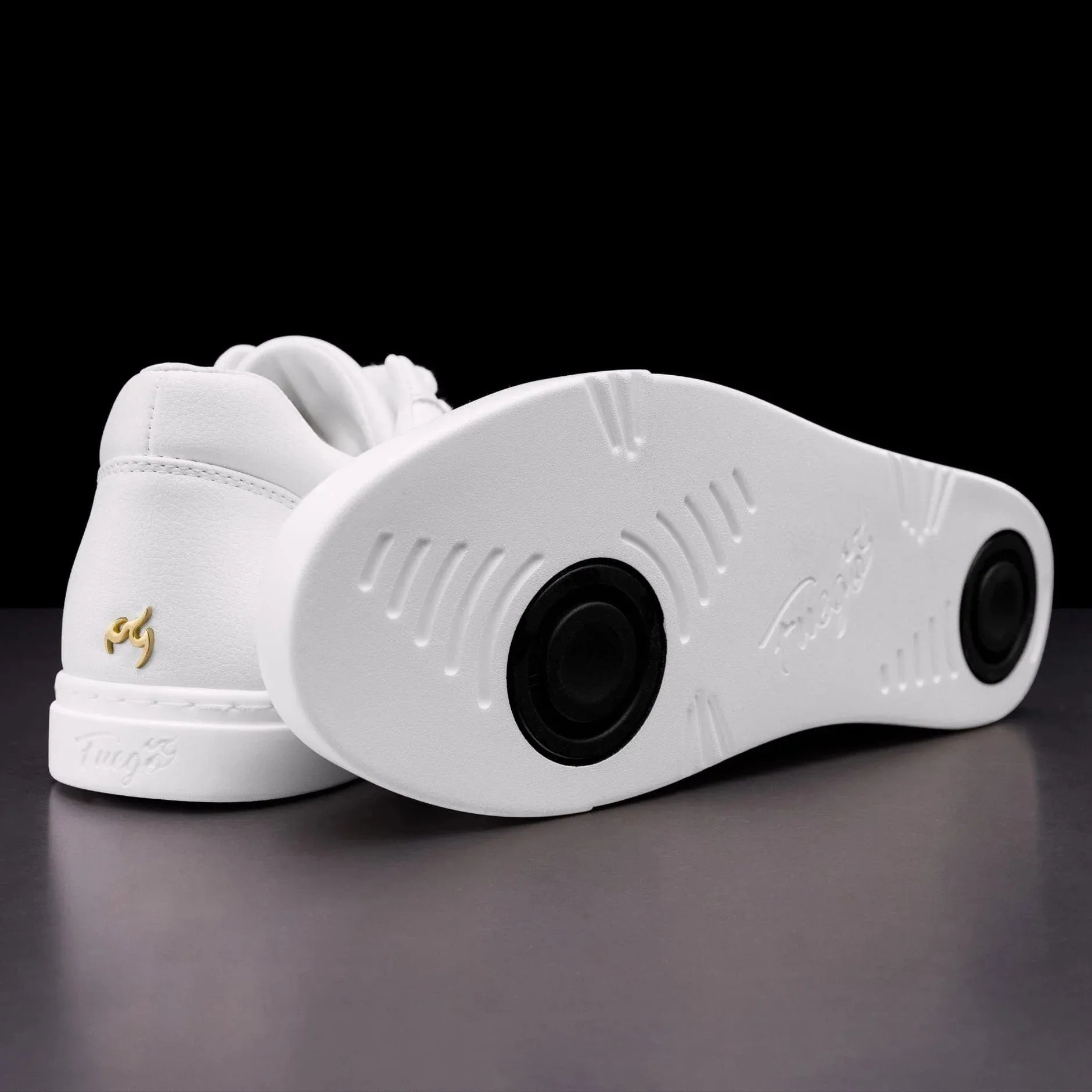 Fuego Sneakers White Performance Low-Tops for Dancers