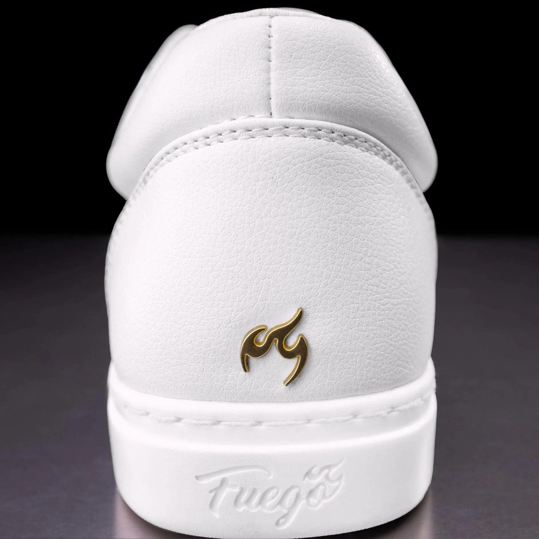 Fuego Sneakers White Performance Low-Tops for Dancers