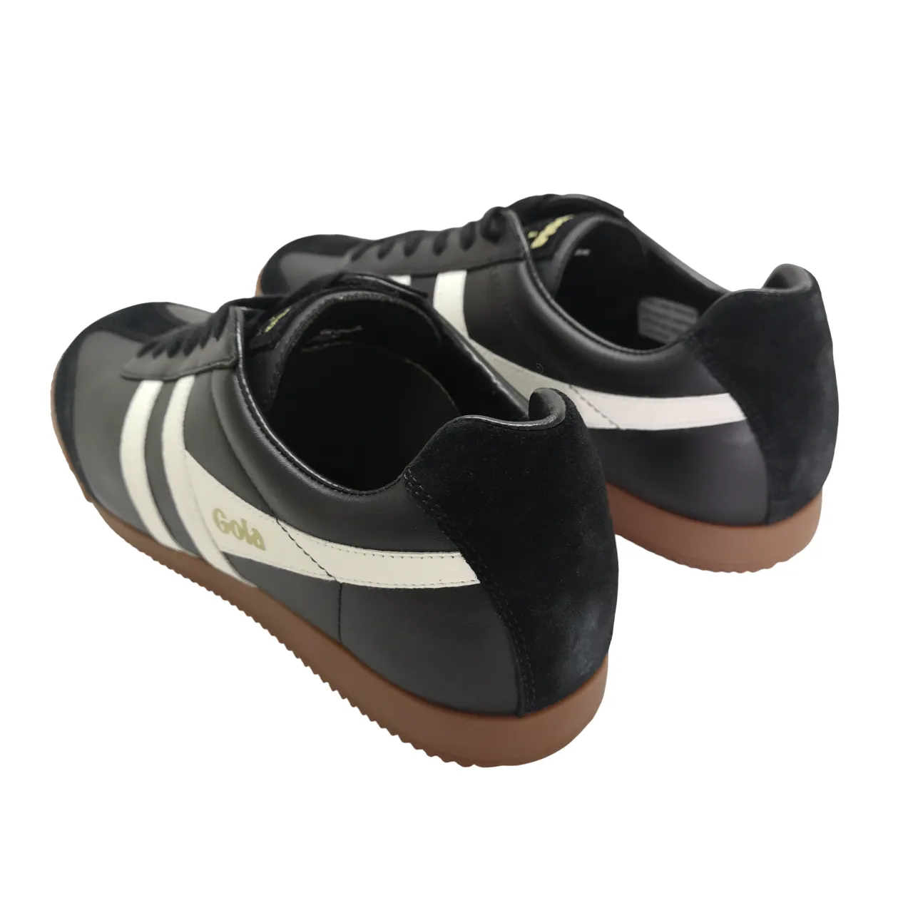 Gola Leather Black white Gum Sneaker