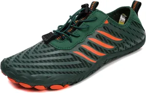 Grounded Footwear for Men Women Summer Lightweight Slip On Quick Dry Barefoot Shoes Sneakers Comfortable Breathable Wide Toe Box Water Shoes Outdoor Hiking Footwear