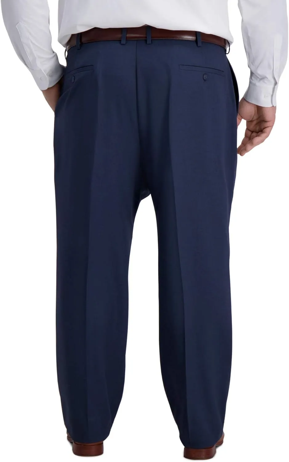 Haggar Men's Big and Tall Classic Fit Travel Performance Suit Seperates - Pant and Jacket