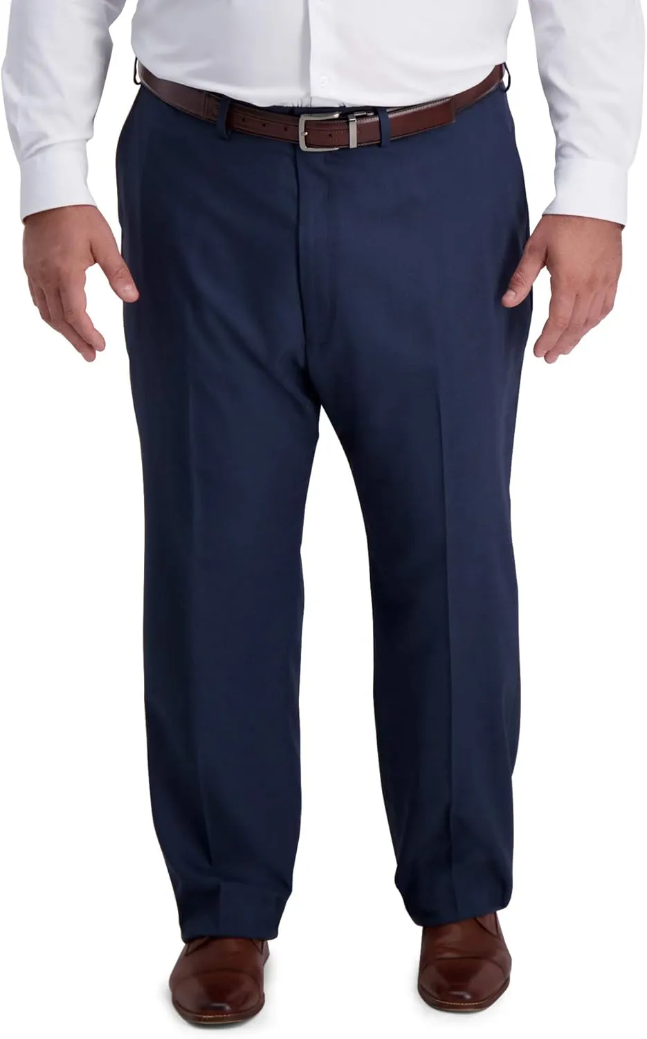 Haggar Men's Big and Tall Classic Fit Travel Performance Suit Seperates - Pant and Jacket