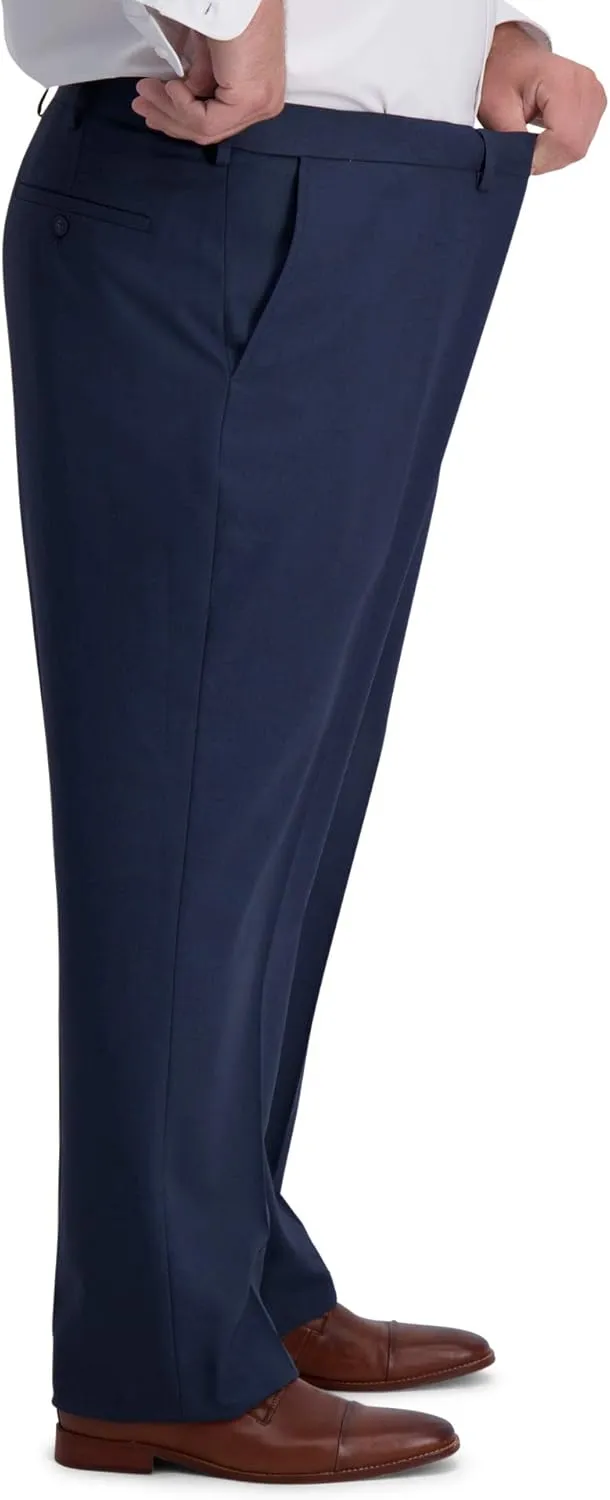 Haggar Men's Big and Tall Classic Fit Travel Performance Suit Seperates - Pant and Jacket