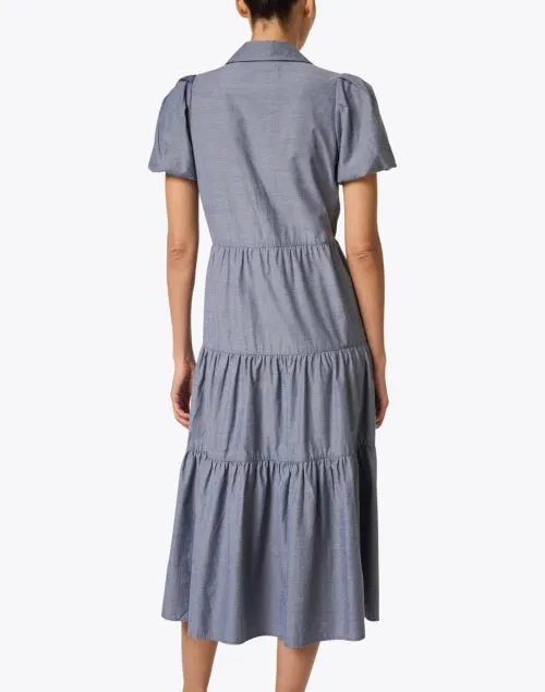 Havana Slate Grey Midi Dress