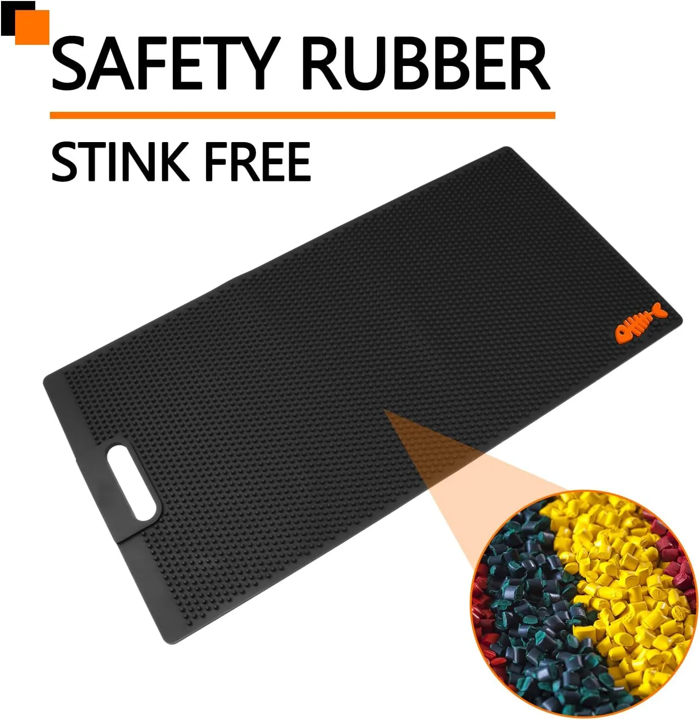 Heavy Duty Fish Fillet Bait Cutting Board - NonSlip Mat for Filleting, Cleaning & Cutting - Rollable & Large Size (14*28", Black)