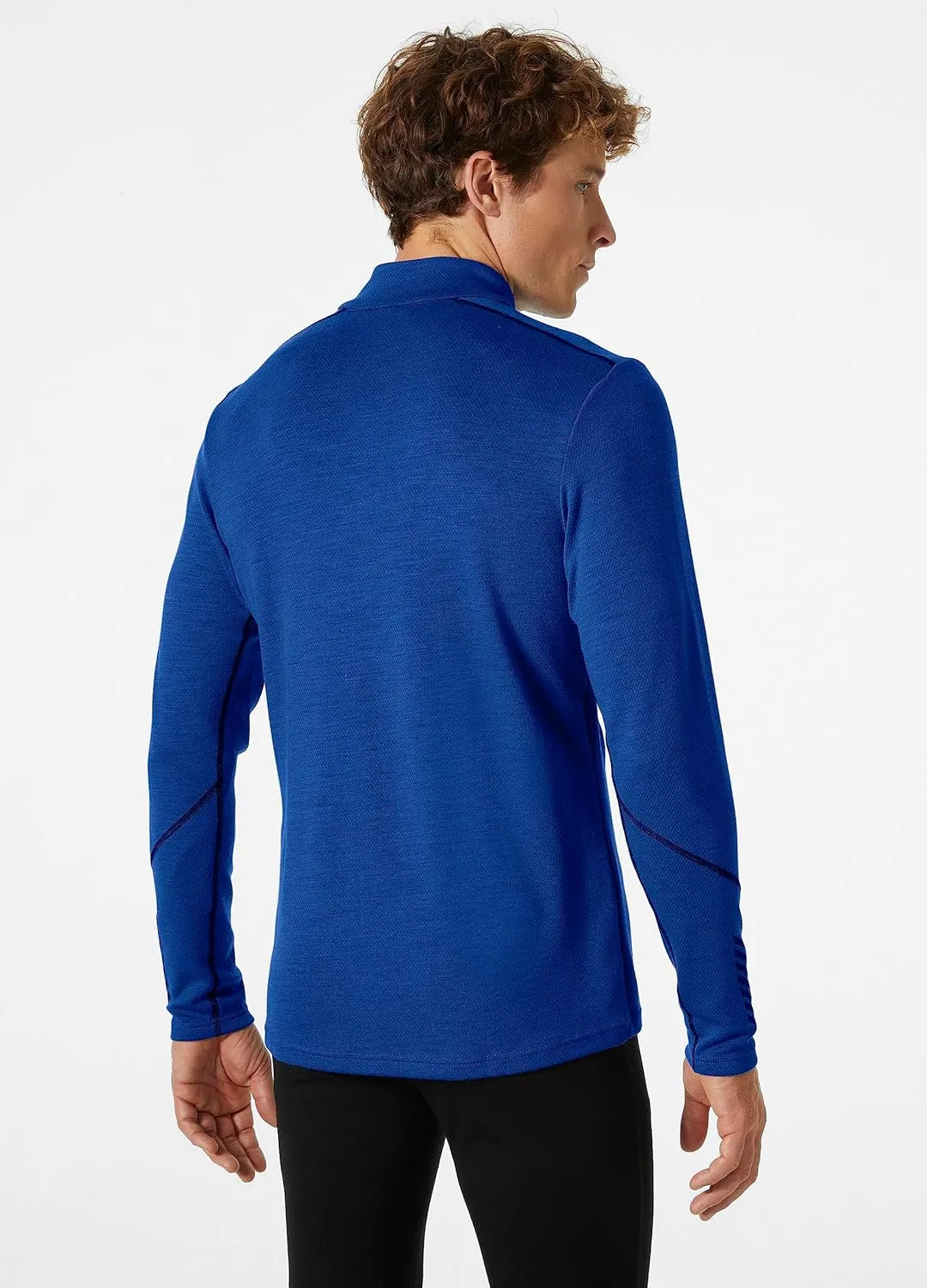 Helly-Hansen LIFA Merino Midweight Half-Zip Base Layer for Men - Performance Wicking Interior