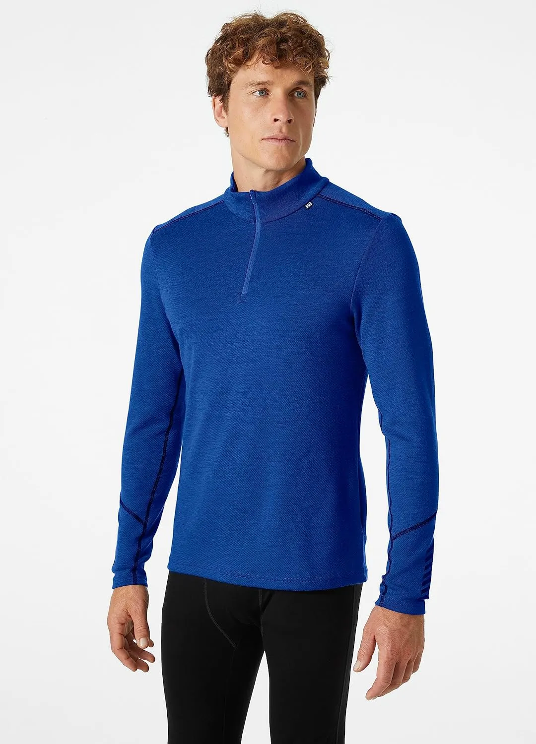 Helly-Hansen LIFA Merino Midweight Half-Zip Base Layer for Men - Performance Wicking Interior
