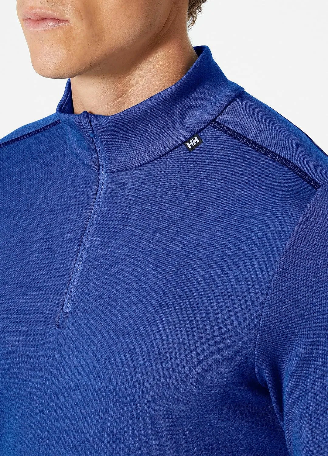 Helly-Hansen LIFA Merino Midweight Half-Zip Base Layer for Men - Performance Wicking Interior
