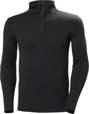Helly-Hansen LIFA Merino Midweight Half-Zip Base Layer for Men - Performance Wicking Interior