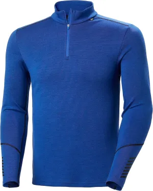 Helly-Hansen LIFA Merino Midweight Half-Zip Base Layer for Men - Performance Wicking Interior