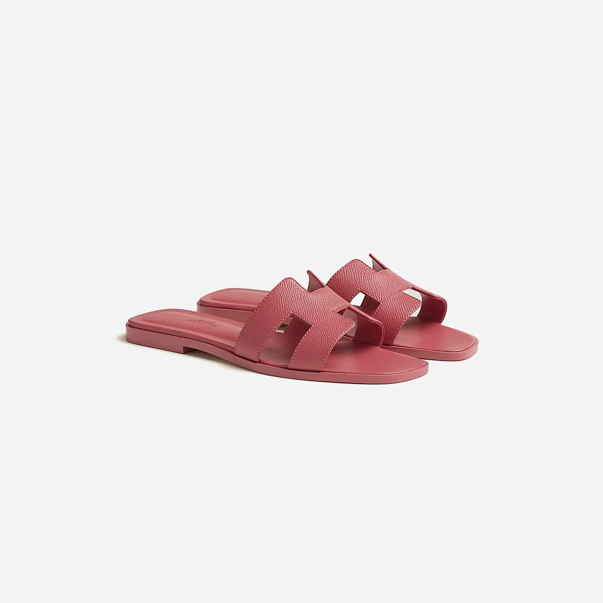 Hermes Oran sandal Rose De Venise