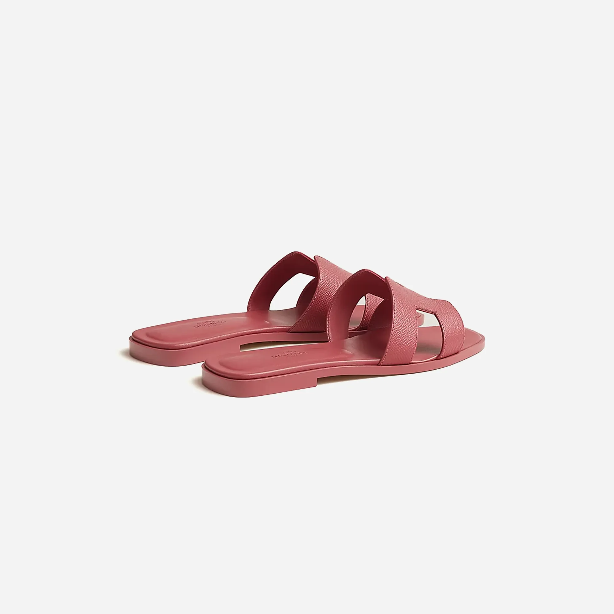 Hermes Oran sandal Rose De Venise