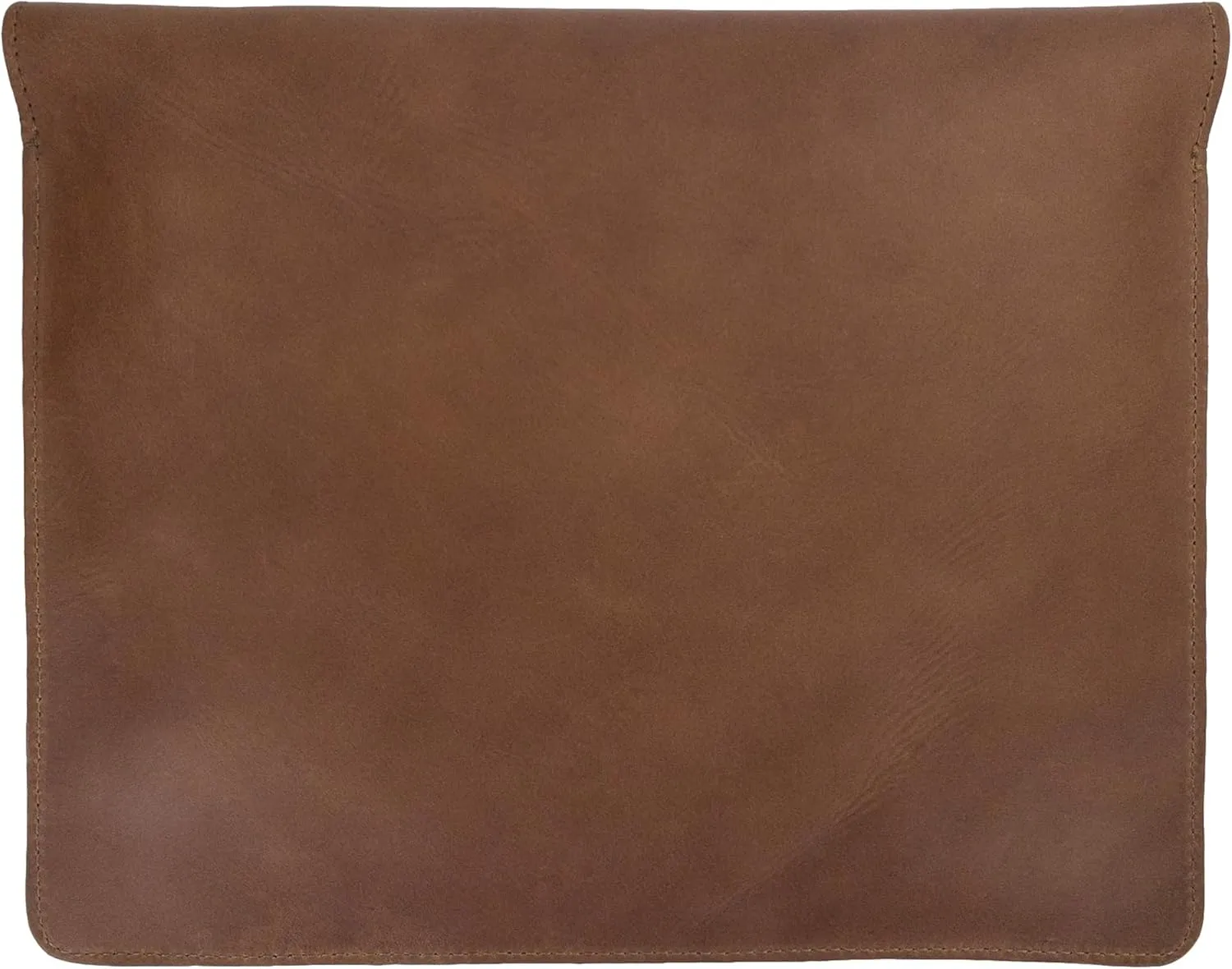 Hide & Drink, Slim Portfolio, Narrow Document Holder, Flat Messenger Case, Office Accessory, Full Grain Leather, Handmade