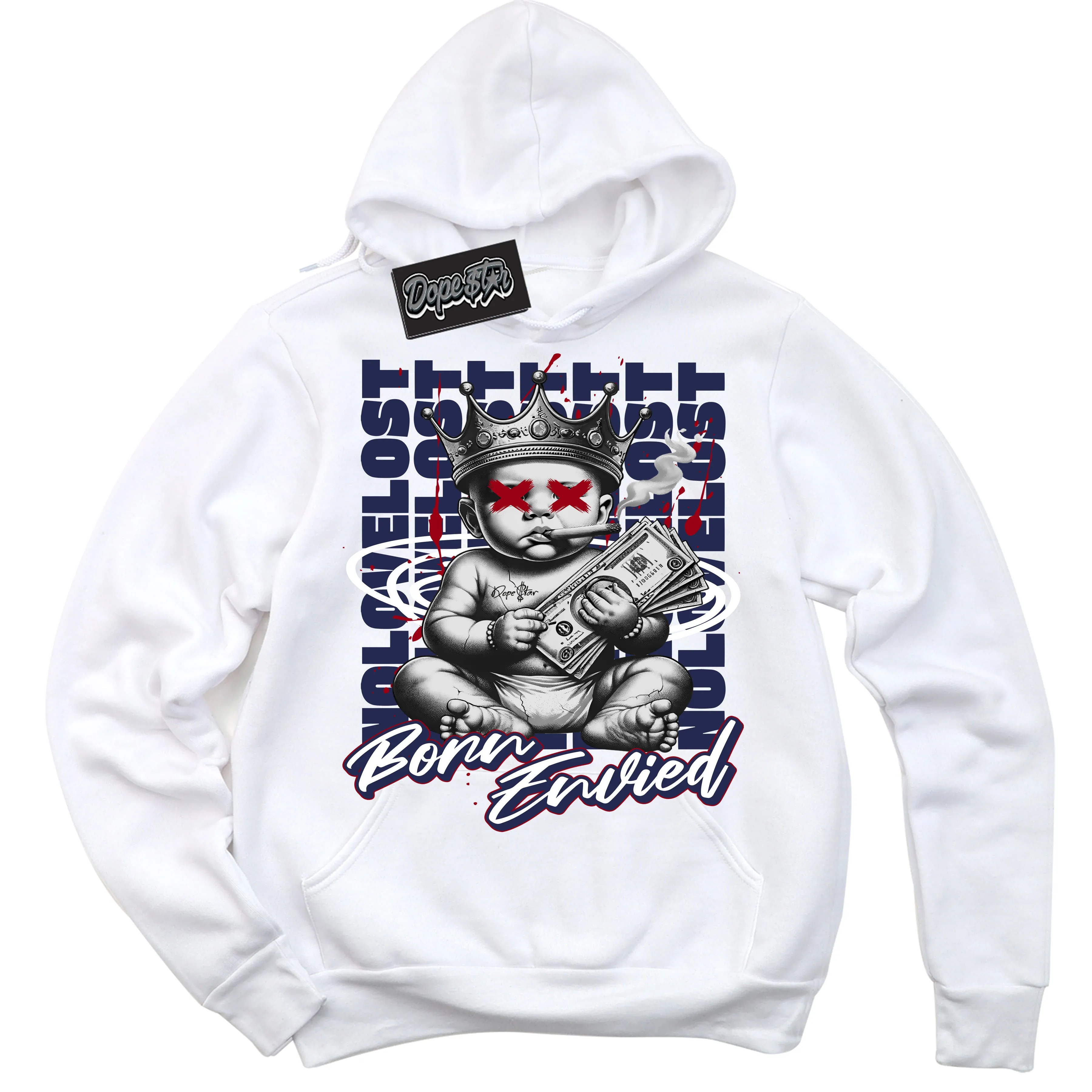 Howard University 1s Sneaker Hoodie Born Envied Graphic