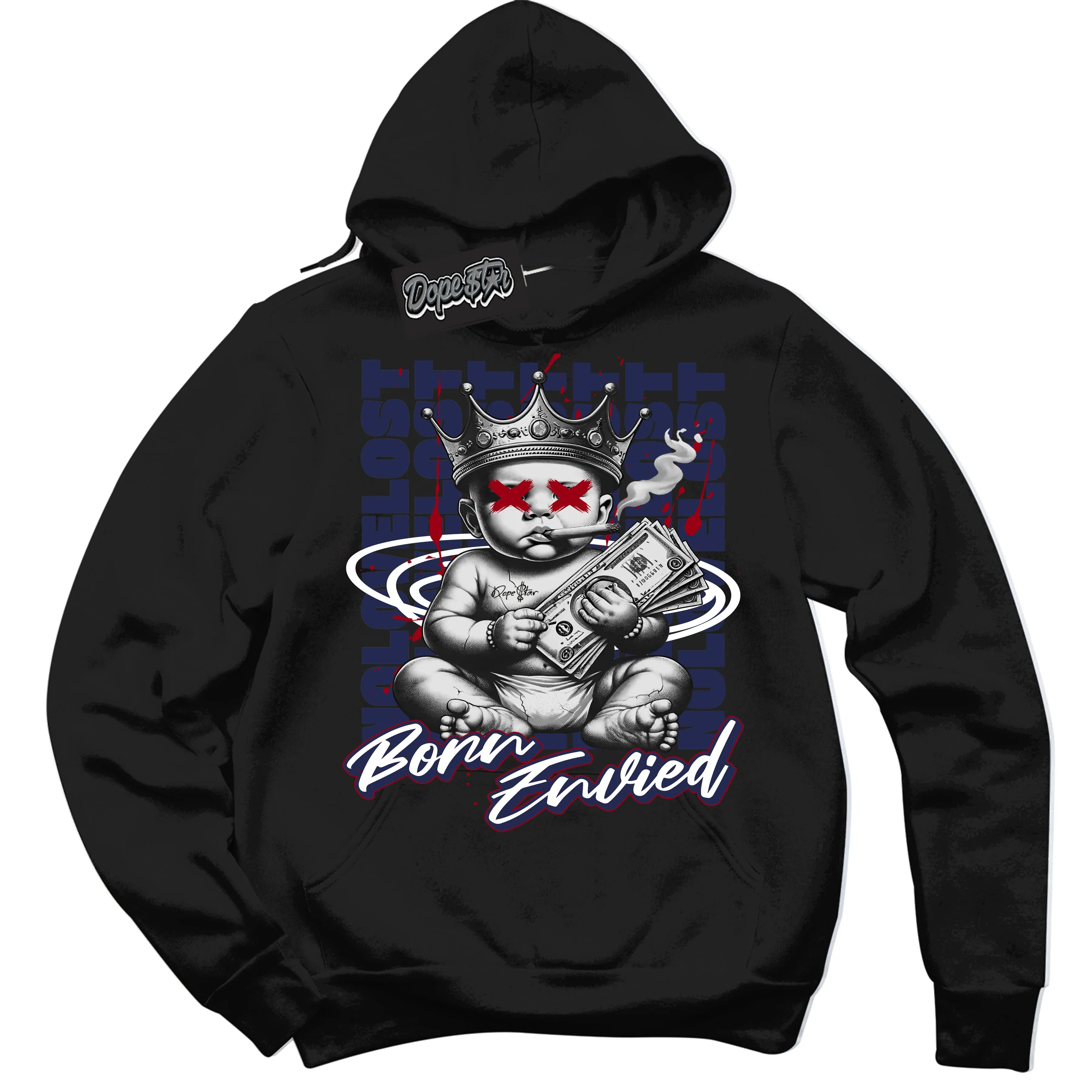 Howard University 1s Sneaker Hoodie Born Envied Graphic