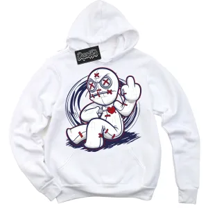 Howard University 1s Sneaker Hoodie Voodoo Doll Graphic