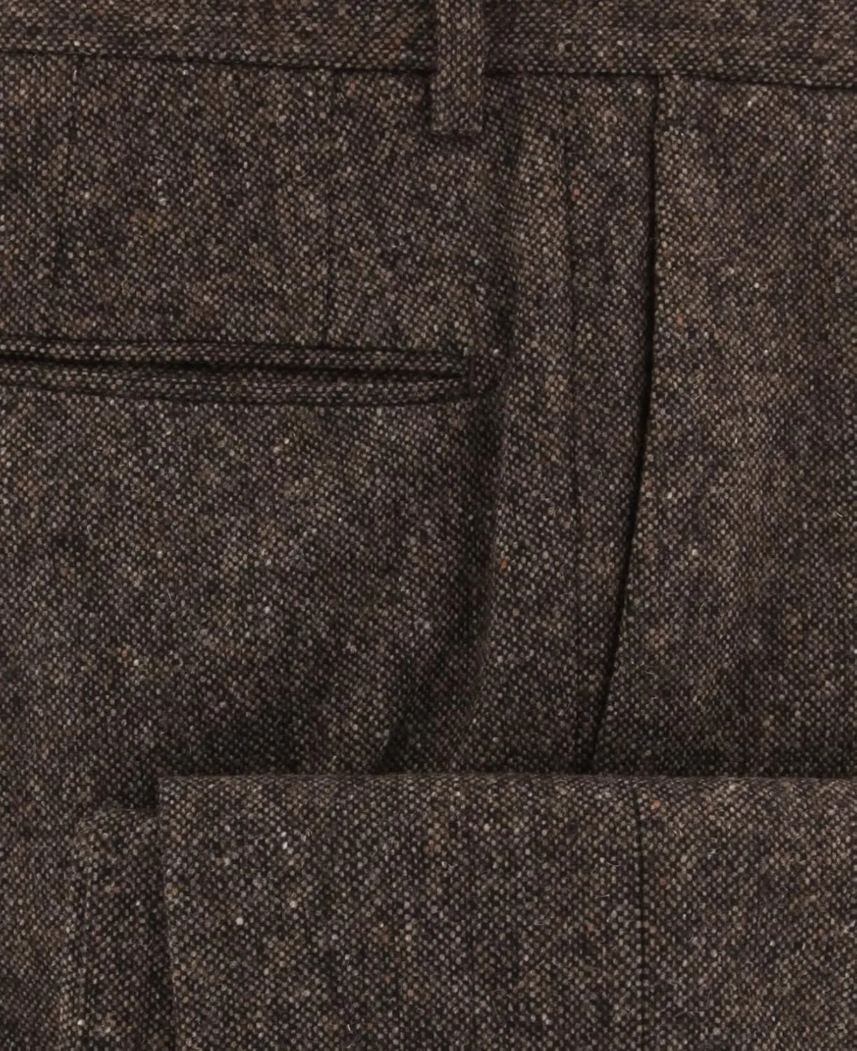 Incotex Brown Solid Pants - Extra Slim