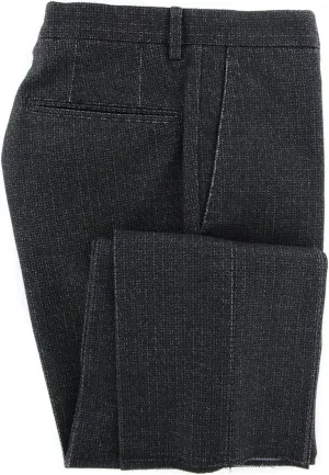 Incotex Charcoal Gray Fancy Pants - Slim