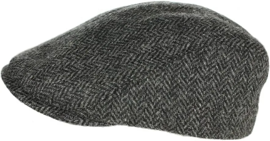 Irish Touring Cap Made in Ireland Fitted Slim Fit Genuine Tweed