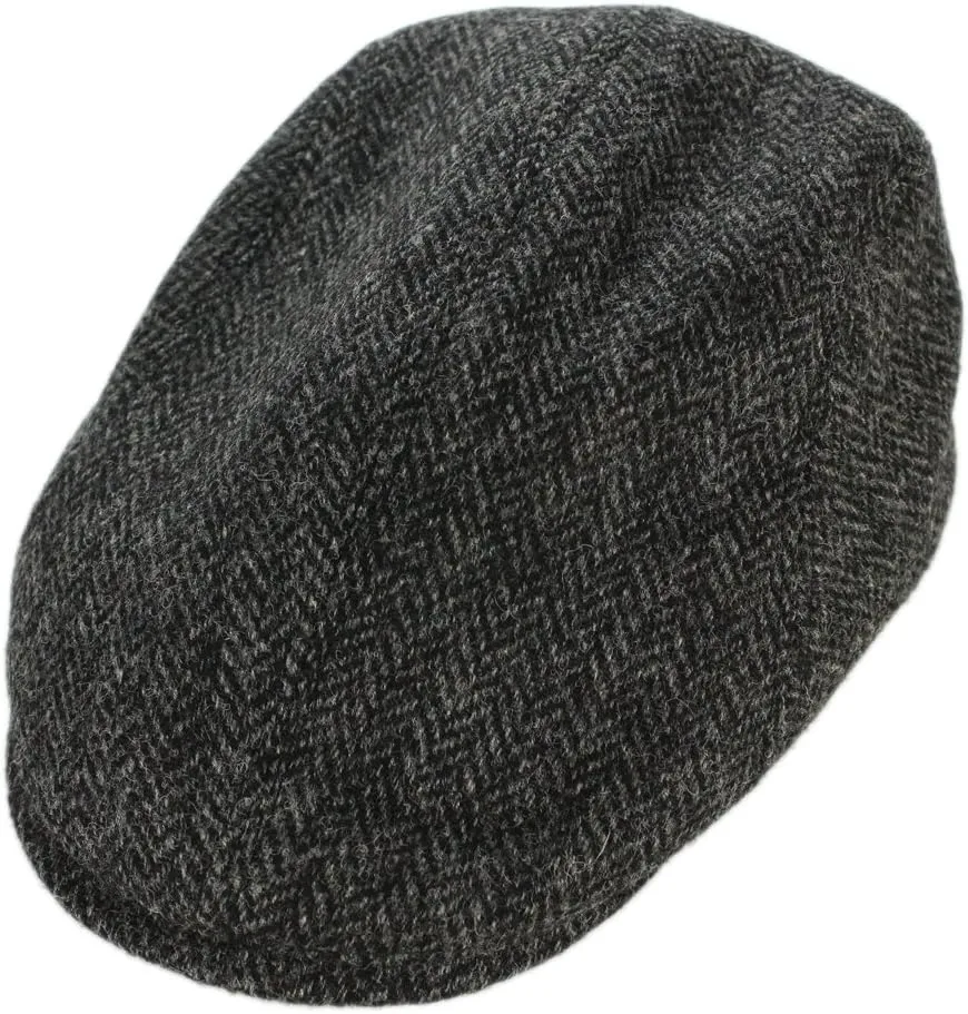 Irish Touring Cap Made in Ireland Fitted Slim Fit Genuine Tweed