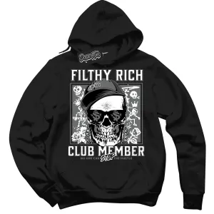 Iron Grey 1s Sneaker Hoodie Filthy Rich Graphic