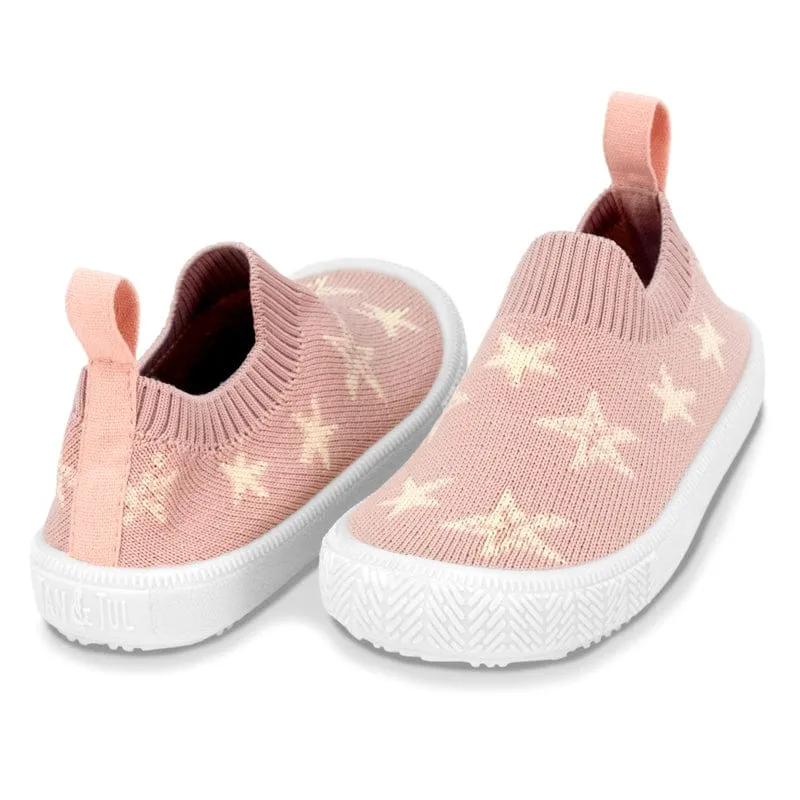 Jan & Jul Graphic Knit Me-Put-On Sneaker Shoes