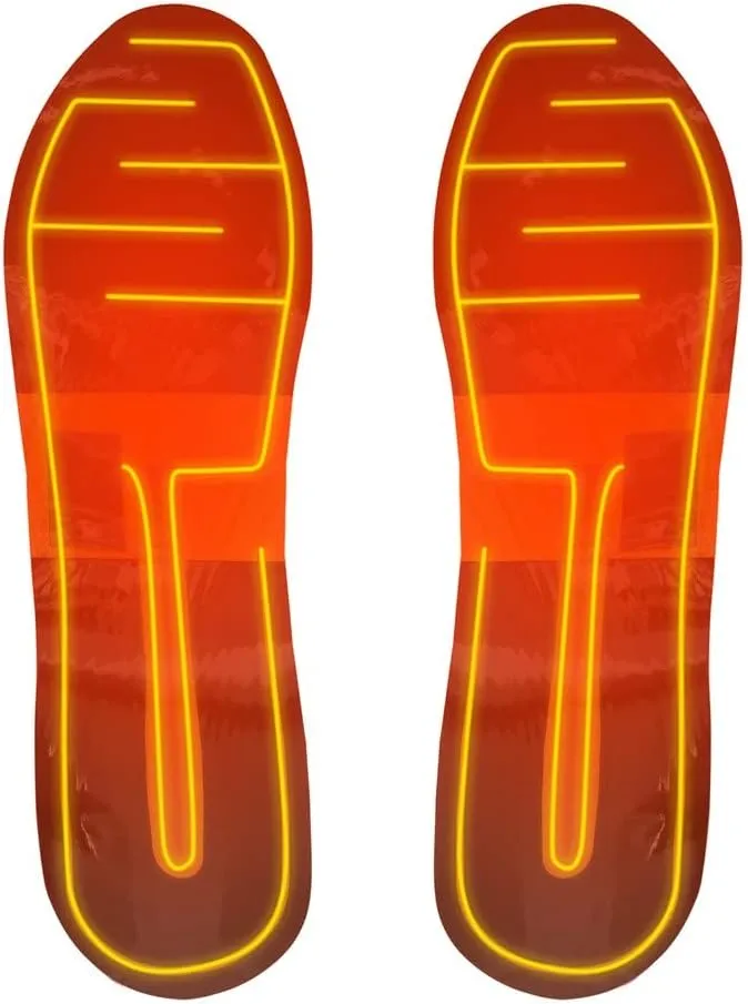 JCDZSW CSCDD Portable Electric Heating Insoles Foot Warmer Washable Heated Winter Warm Shoe-pad Cuttable Thermal Insole