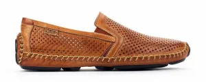 'Jerez' men's perforated loafer - Brown