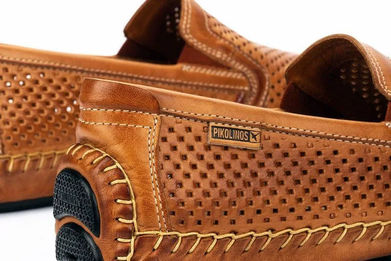 'Jerez' men's perforated loafer - Brown