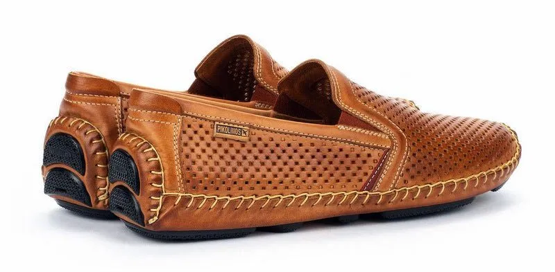 'Jerez' men's perforated loafer - Brown