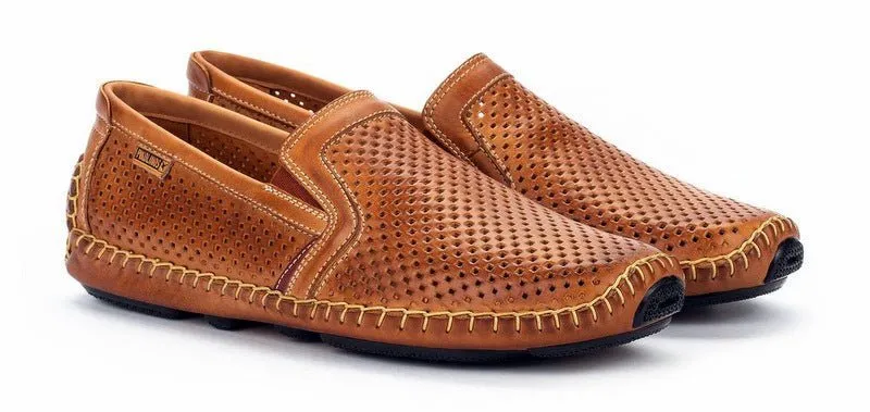 'Jerez' men's perforated loafer - Brown