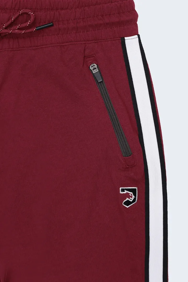 Jersey Striped Jogger Pants