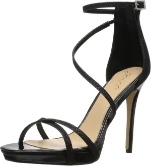 Jewel Badgley Mischka Galen Platform Glitter Evening Shoe