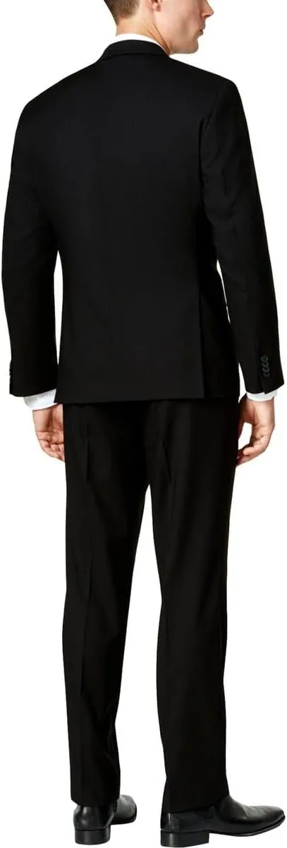 Kenneth Cole Men's Performance Fabric Slim Fit Suit