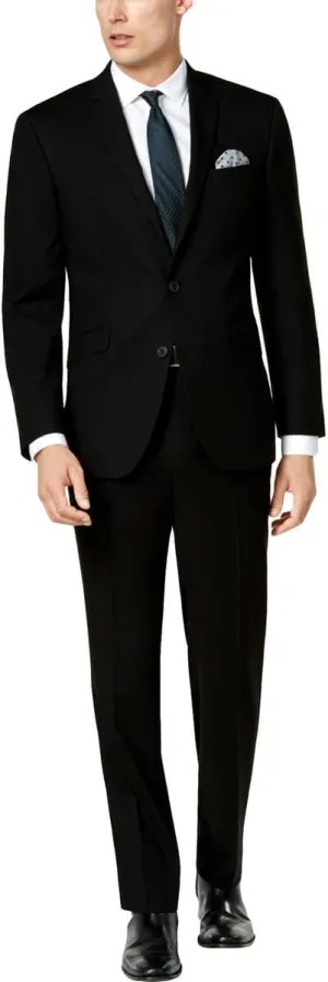 Kenneth Cole Men's Performance Fabric Slim Fit Suit