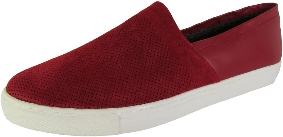 Kenneth Cole New York Mens C Side SU Loafer Sneaker Shoes, Red, US 7.5