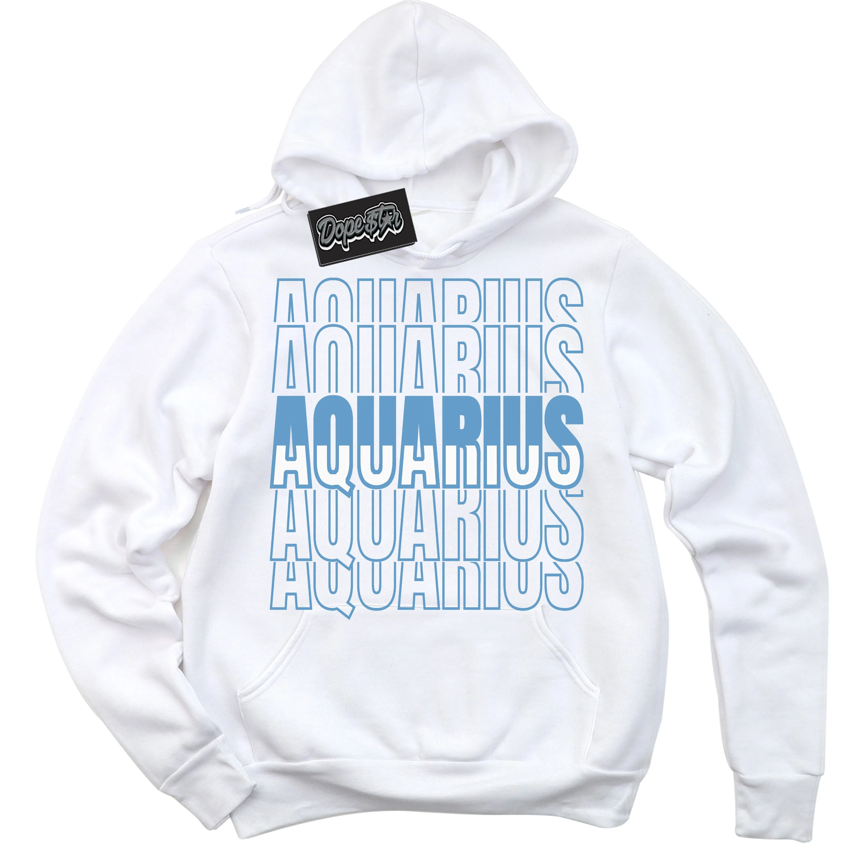 Legend Blue 1s Sneaker Hoodie Aquarius Graphic