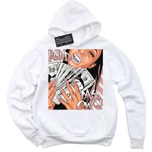 Legend Pink 1s Sneaker Hoodie Hold My Own Graphic