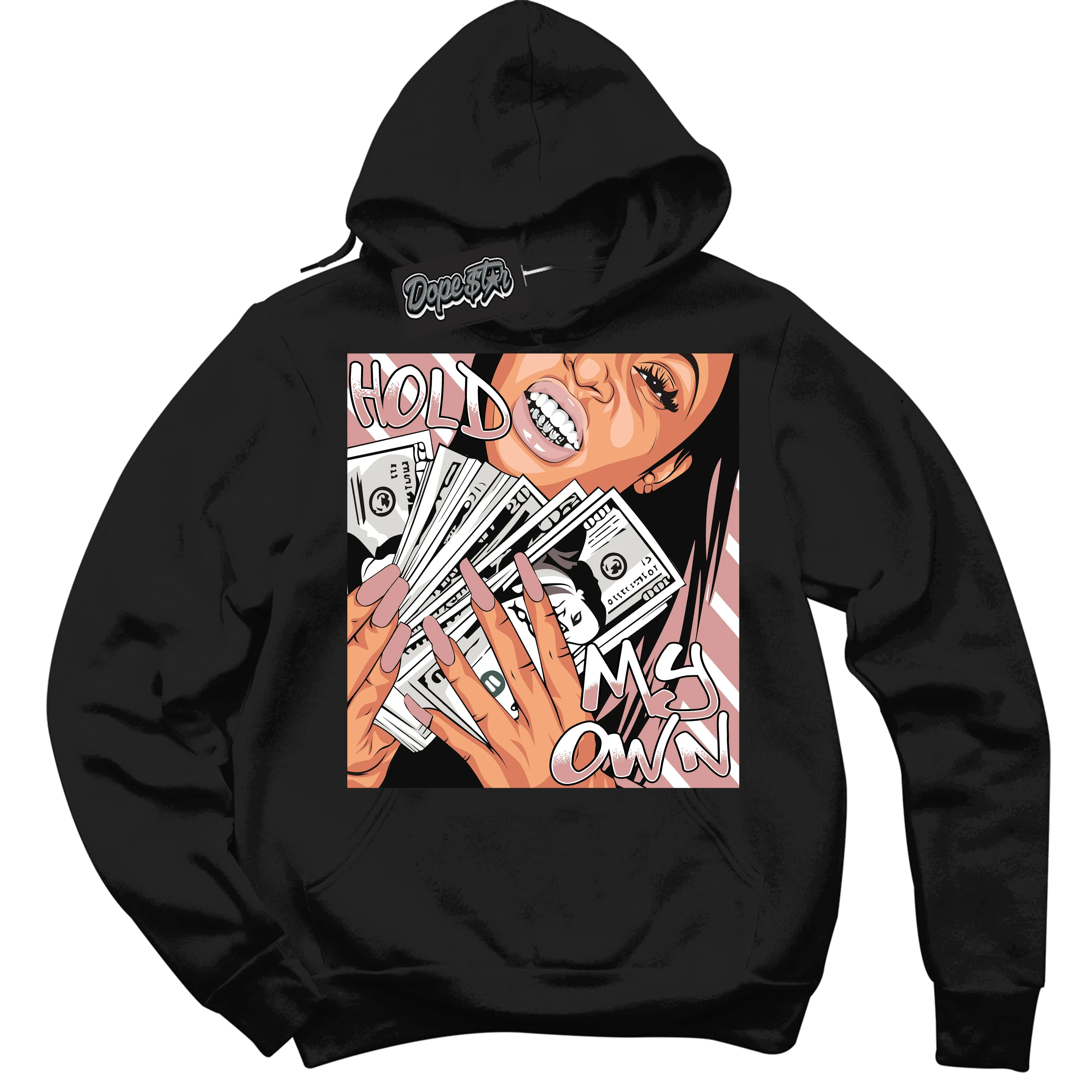 Legend Pink 1s Sneaker Hoodie Hold My Own Graphic