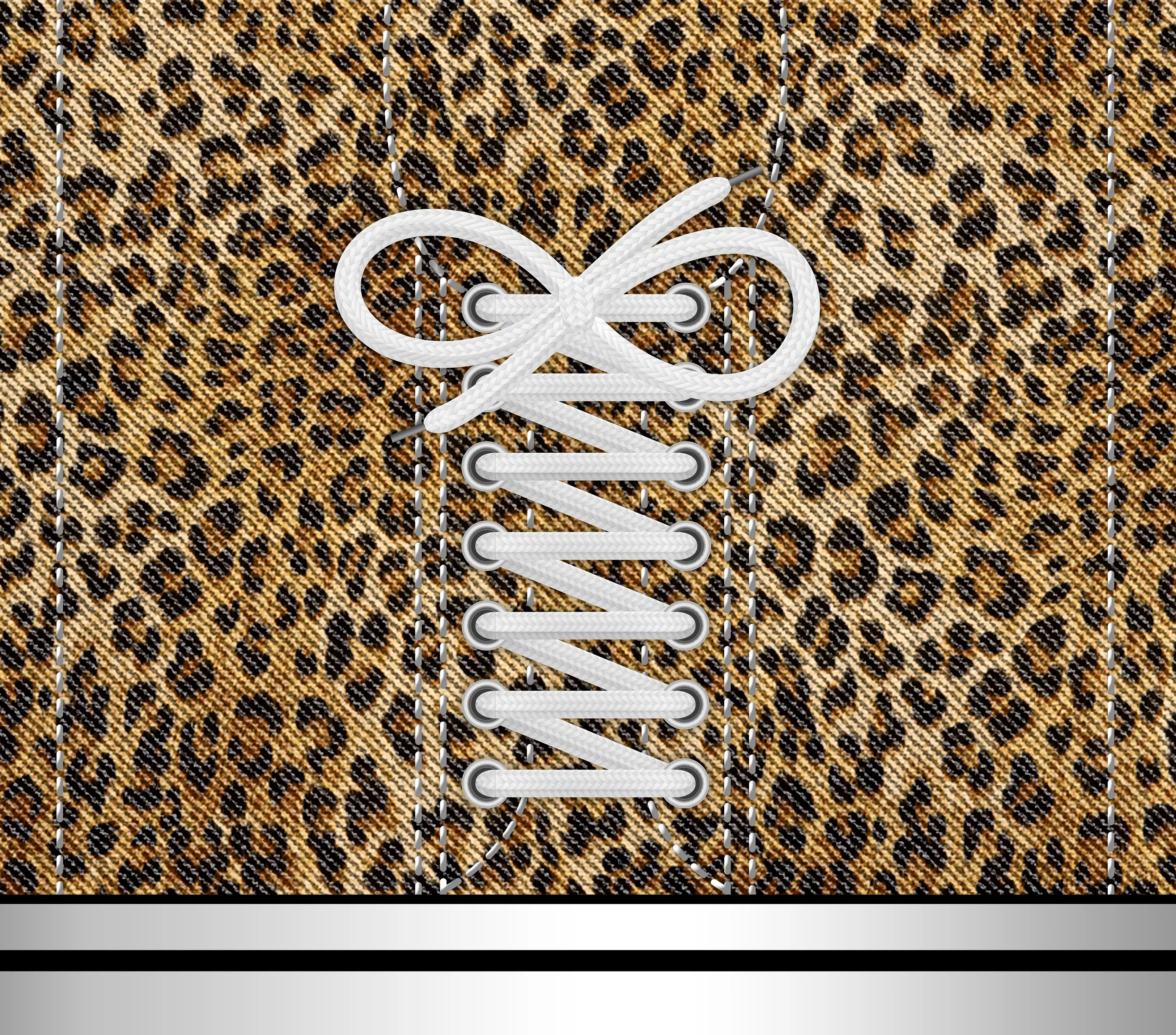 LEOPARD SNEAKER 20 oz Stainless Steel Skinny Tumbler with Lid, Metal Straw & Gift Box