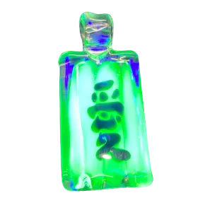 Livin_Glass - UV Chinese Calligraflip Pendant
