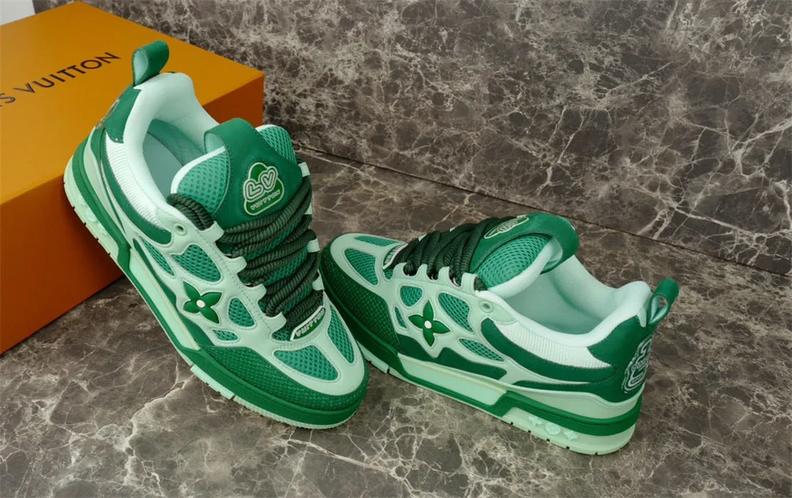 LOUIS VUITTON LV SKATE SNEAKER GREEN