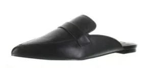 Madden Leather Slip Black Fashion Flat Sandals Flavor Now or never Impressive variety Steve Toe Mules On Pointed