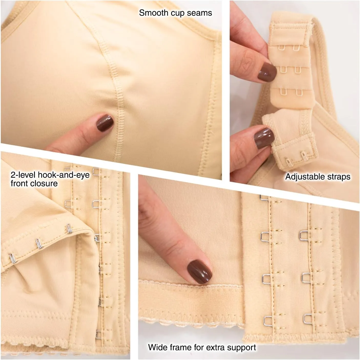 M&D Breast Augmentation Bra Post Surgery | Faja Colombianas Bra