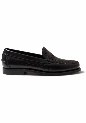 Mangra Men's Slip-On Loafer Black