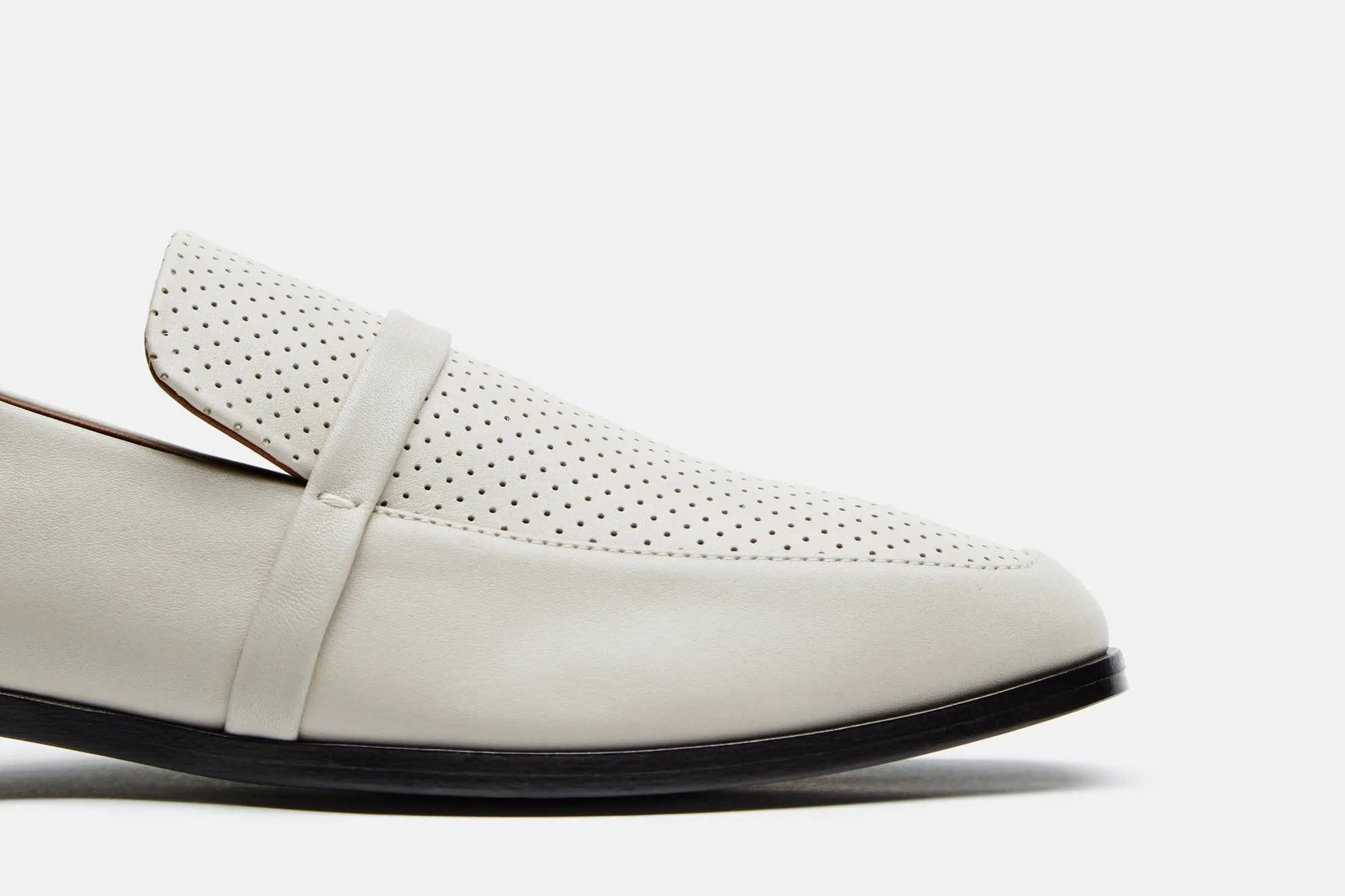 Melanie Loafer with Band - Bone