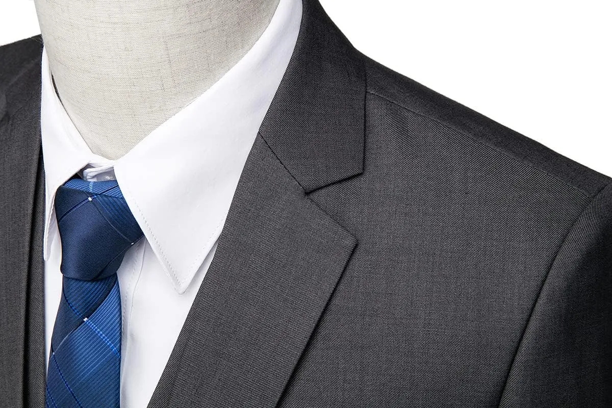 Mens Blazer Jacket Casual 2 Buttons Suit Jacket Single Breasted Sport Coats Modern Wedding Tux Blazer